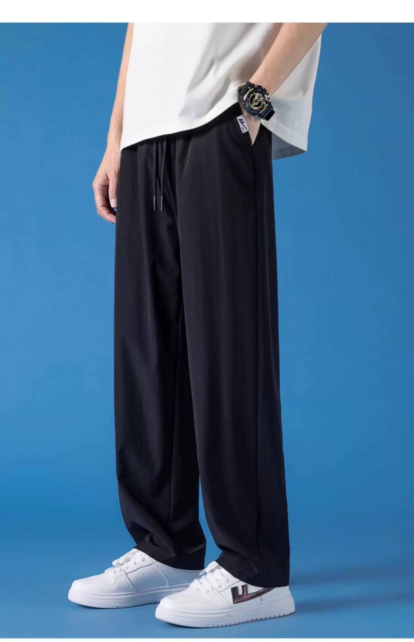 Mesh ice silk men's summer pants quick-drying