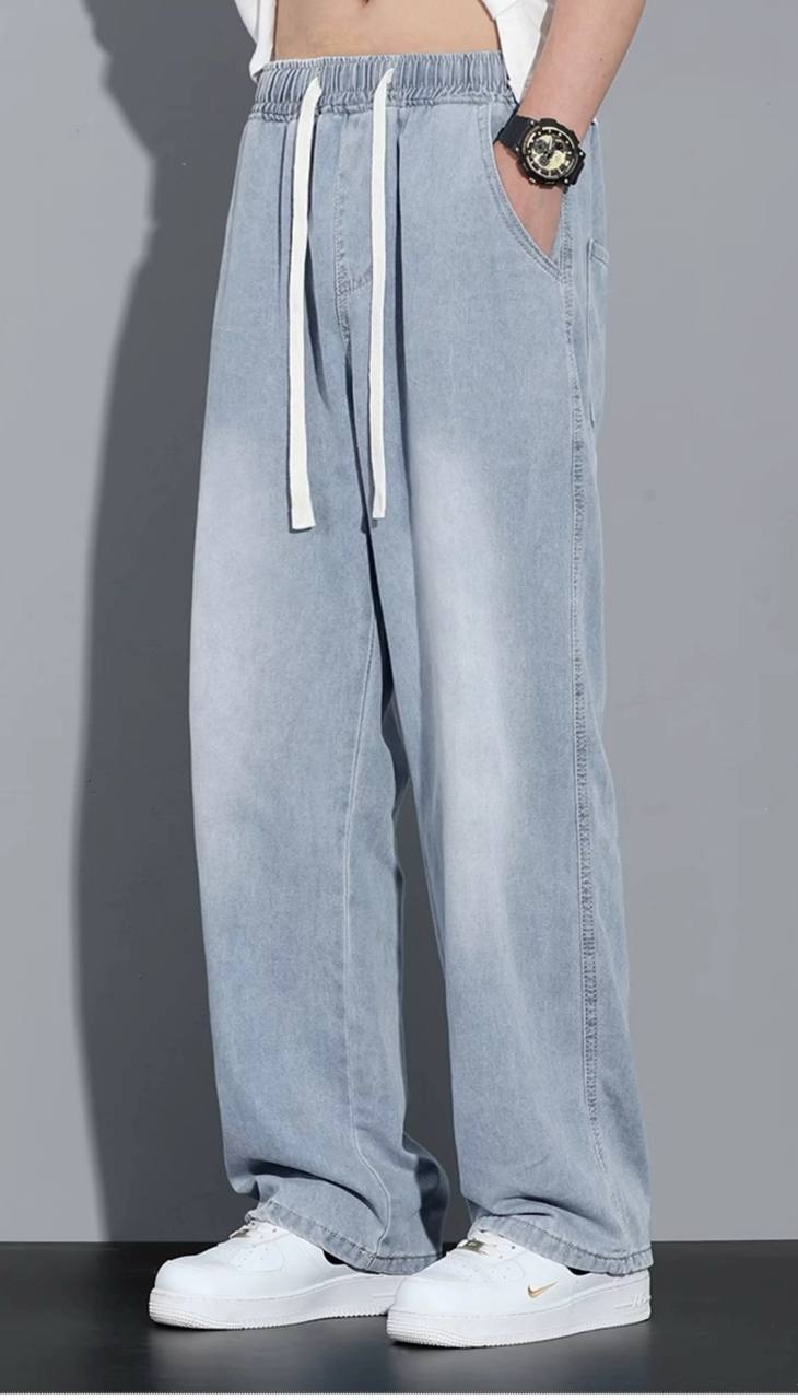 Loose and slim men's jeans