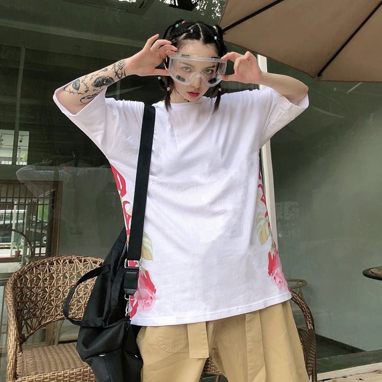 Original design pattern 100% cotton short sleeve outdoor casual wear plus size t