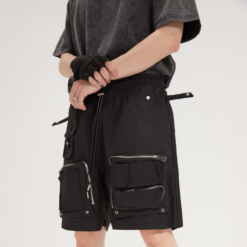 New Style multi-pockets cargo shorts men half pants shorts with pocket custom wa