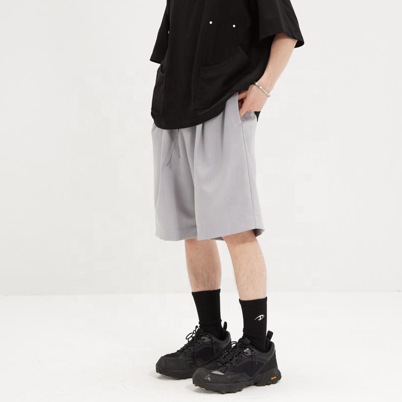 New custom design wholesale 100% cotton mid waist straight men's summer casual s