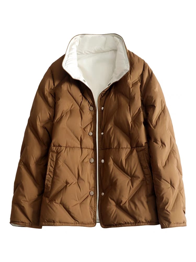 Autumn and winter women's warm jackets and down jackets